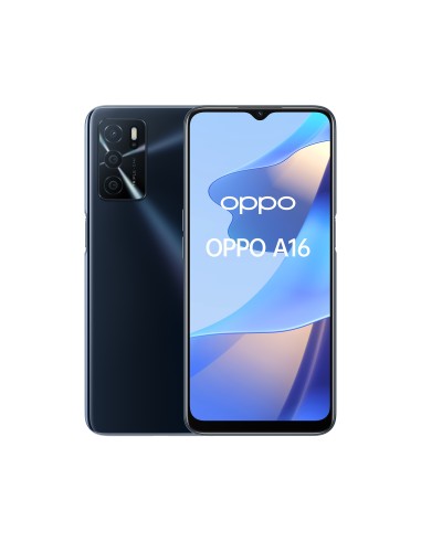 OPPO A16 16,6 cm (6.52") SIM doble ColorOS 11.1 4G USB Tipo C 4 GB 64 GB 5000 mAh Negro