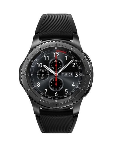 Samsung SM-R760NDAAROM reloj inteligente Negro SAMOLED 3,3 cm (1.3") GPS (satélite)