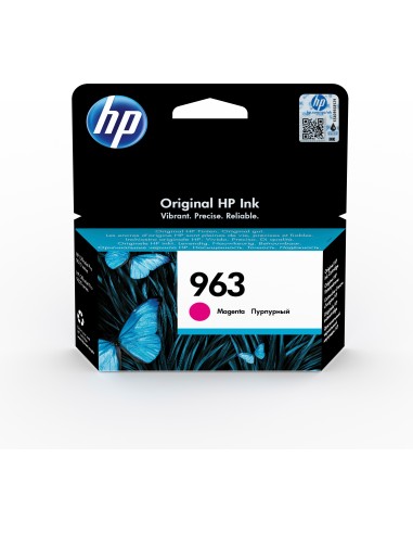 HP 963 cartucho de tinta 1 pieza(s) Original Rendimiento estándar Magenta