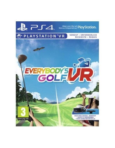 Sony Everybody's Golf VR, PS4 vídeo juego PlayStation 4 Básico Inglés
