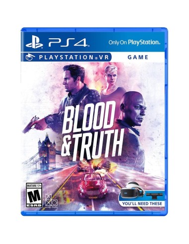 Sony Blood & Truth VR, PS4 vídeo juego PlayStation 4 Básico