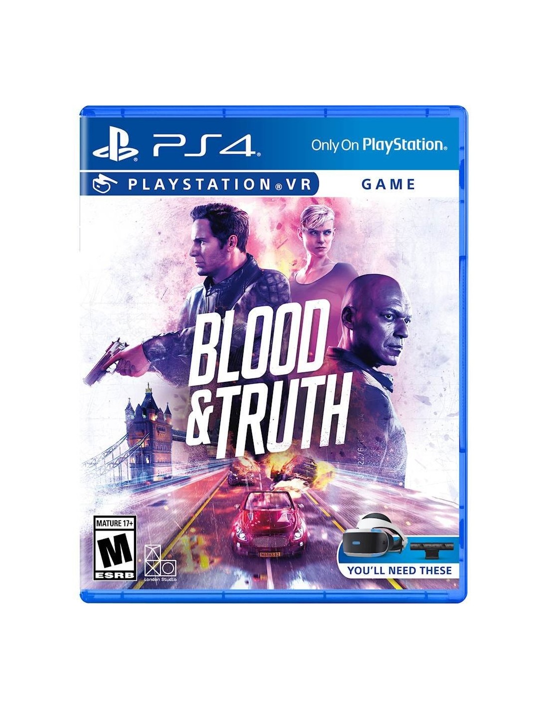 Sony Blood & Truth VR, PS4 Estándar PlayStation 4