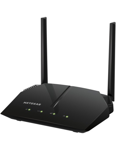 Netgear R6120 router inalámbrico Doble banda (2,4 GHz   5 GHz) Ethernet rápido Negro