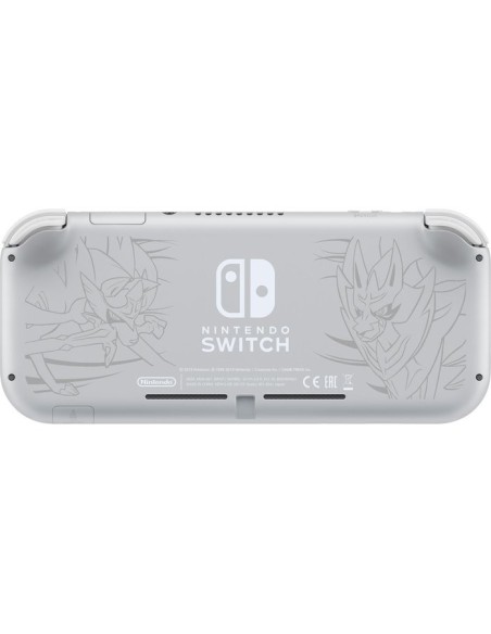 Nintendo Switch Lite, Special Edition Zacian + Zamazen videoconsola portátil Plata 14 cm (5.5") Pantalla táctil 32 GB Wifi