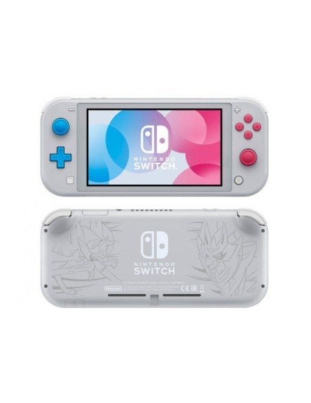 Nintendo Switch Lite, Special Edition Zacian + Zamazen videoconsola portátil Plata 14 cm (5.5") Pantalla táctil 32 GB Wifi