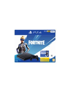 Sony PS4 500GB F + Fortnite VCH (2019) Negro Wifi