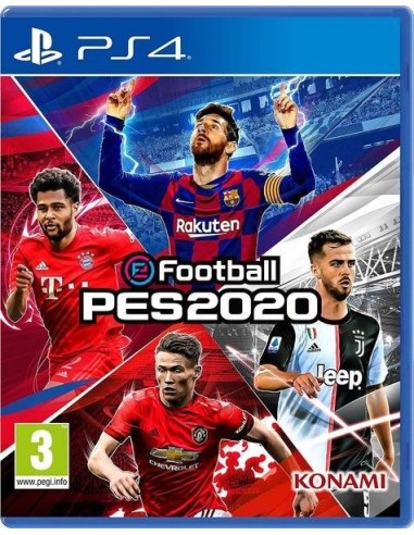 Sony eFootball PES 2020, PS4 vídeo juego PlayStation 4 Básico Inglés, Español