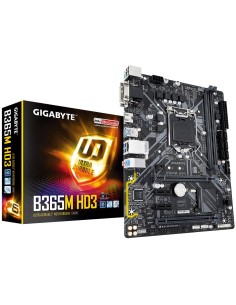 Gigabyte B365M HD3 placa base Intel B365 LGA 1151 (Zócalo H4) micro ATX