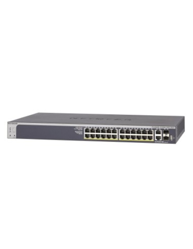Netgear S3300-28X-PoE+ L2 L3 10G Ethernet (100 1000 10000) Negro Energía sobre Ethernet (PoE)