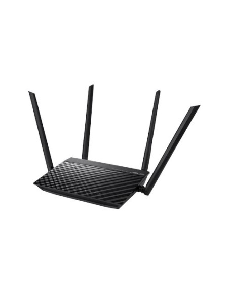 ASUS RT-AC750L router inalámbrico Ethernet rápido Doble banda (2,4 GHz   5 GHz) Negro