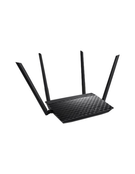 ASUS RT-AC750L router inalámbrico Ethernet rápido Doble banda (2,4 GHz   5 GHz) Negro