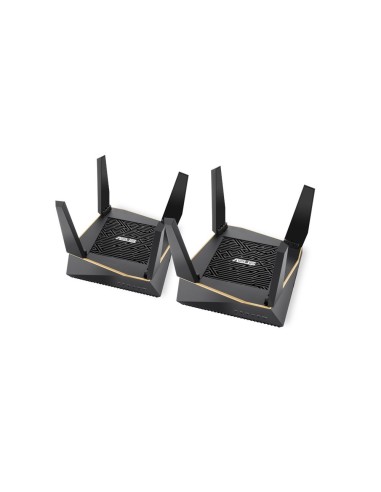 ASUS AiMesh AX6100 router inalámbrico Gigabit Ethernet Tribanda (2,4 GHz 5 GHz 5 GHz) Negro