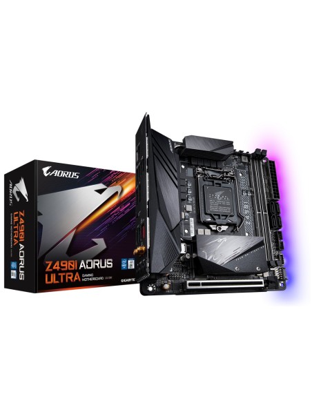 Gigabyte Z490I AORUS ULTRA (rev. 1.x) Intel Z490 LGA 1200 mini ITX