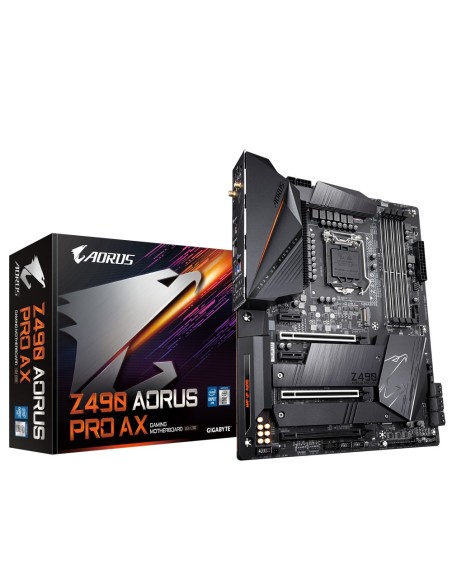 Gigabyte Z490 AORUS PRO AX (rev. 1.x) Intel Z490 LGA 1200 ATX
