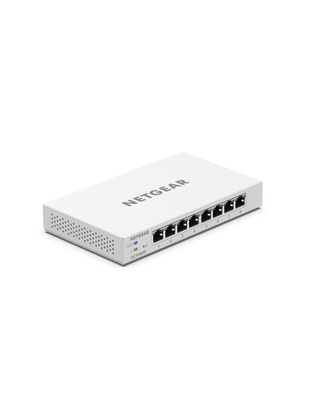 Netgear GC108PP Gestionado L2 L3 L4 Gigabit Ethernet (10 100 1000) Blanco Energía sobre Ethernet (PoE)