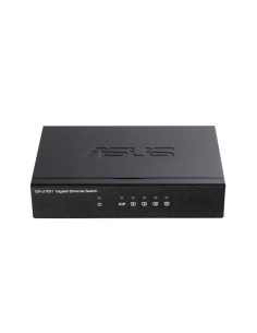 ASUS GX-U1051 Gestionado Gigabit Ethernet (10 100 1000) Negro