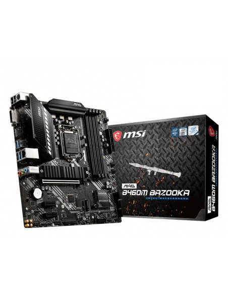 MSI MAG B460M BAZOOKA placa base Intel B460 LGA 1200 micro ATX