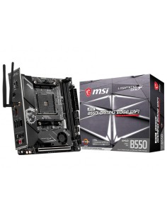 MSI MPG B550I Gaming Edge WiFi AMD B550 Zócalo AM4 mini ITX
