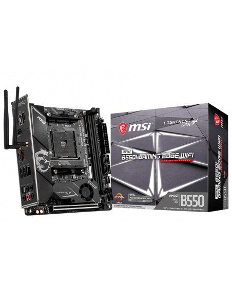MSI MPG B550I Gaming Edge WiFi AMD B550 Zócalo AM4 mini ITX