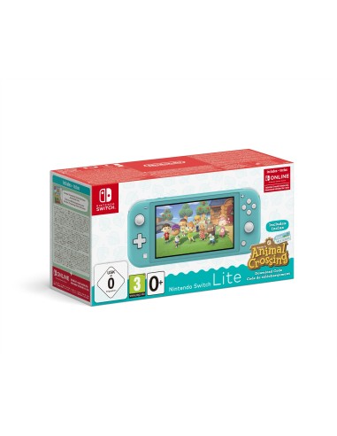 Nintendo Switch Lite (Turquoise) Animal Crossing  New Horizons Pack + NSO 3 months (Limited) videoconsola portátil 14 cm (5.5")