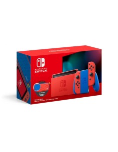 Nintendo Switch Mario Red & Blue Edition videoconsola portátil 15,8 cm (6.2") 32 GB Pantalla táctil Wifi Azul, Rojo