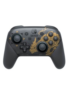 Nintendo Pro Controller Monster Hunter Rise Edition Negro, Oro Bluetooth Gamepad Analógico Digital Nintendo Switch
