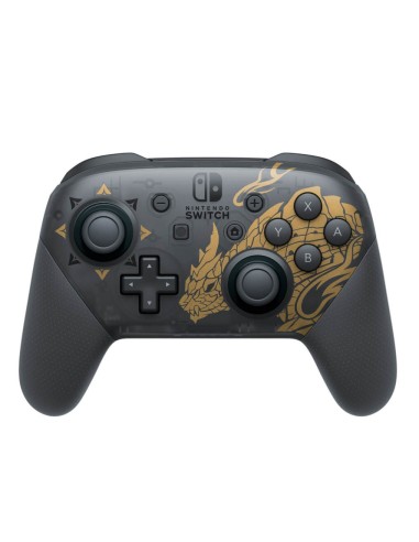 Nintendo Pro Controller Monster Hunter Rise Edition Negro, Oro Bluetooth Gamepad Analógico Digital Nintendo Switch