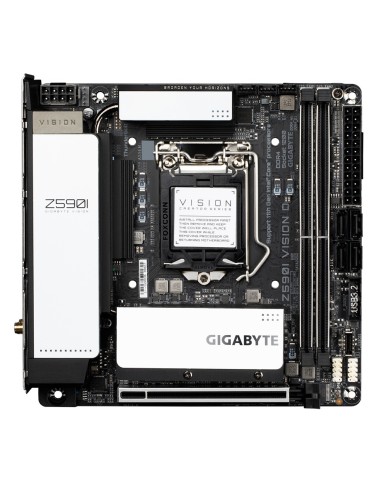 Gigabyte Z590I VISION D placa base Intel Z590 Express LGA 1200 mini ITX