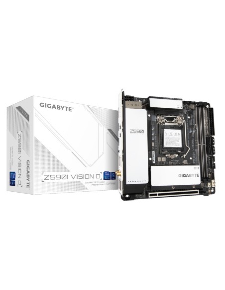 Gigabyte Z590I VISION D placa base Intel Z590 Express LGA 1200 mini ITX