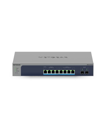 Netgear MS510TXUP switch Gestionado L2 L3 L4 10G Ethernet (100 1000 10000) Energía sobre Ethernet (PoE) Gris, Azul