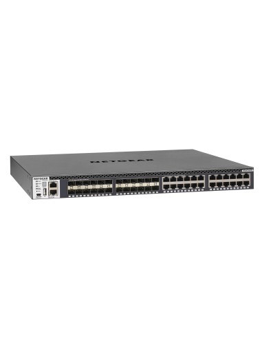 Netgear M4300-24X24F Gestionado L2 L3 L4 10G Ethernet (100 1000 10000) 1U Negro