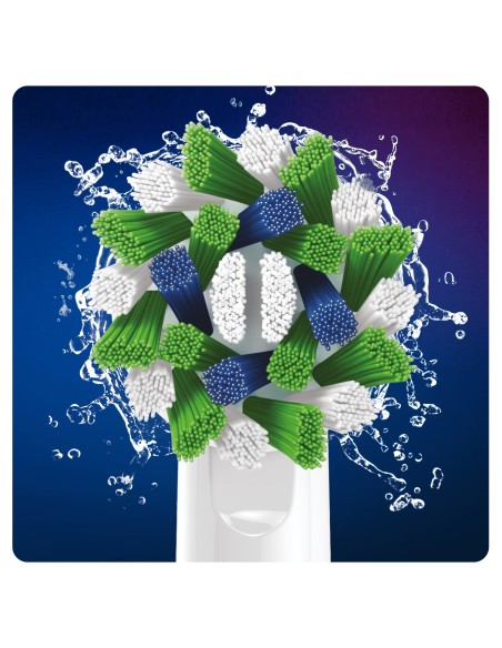 Oral-B CrossAction 80339345 cepillo de cabello 6 pieza(s) Azul, Verde, Blanco