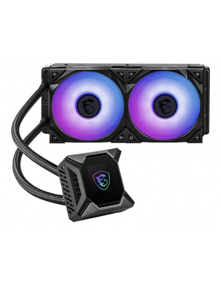 MSI MPG CORELIQUID K240 V2 sistema de refrigeración para ordenador Carcasa del ordenador Set de refrigeración 12 cm Negro