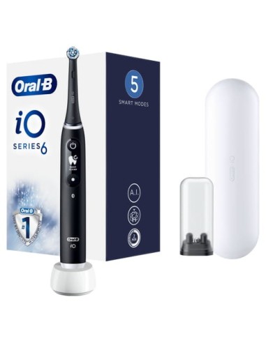 Oral-B iO 6 Adulto Cepillo de dientes oscilante Negro