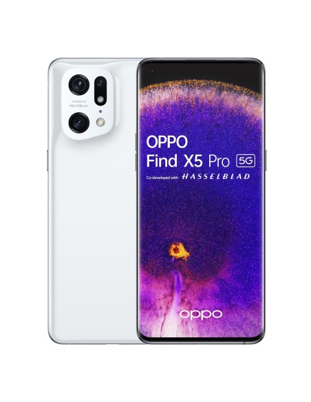 OPPO Find X5 Pro 17 cm (6.7") SIM doble Android 12 5G USB Tipo C 12 GB 256 GB 5000 mAh Blanco