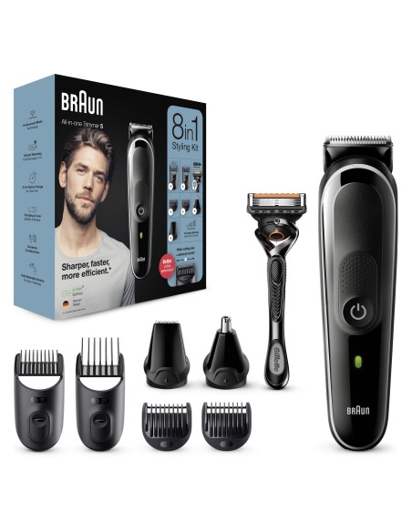 Braun All-in-one MGK5360 Negro, Gris