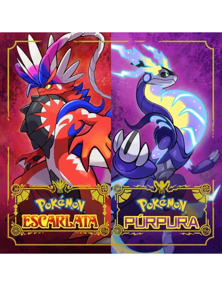 JUEGO NINTENDO SWITCH POKEMON ESCARLATA PURPURA