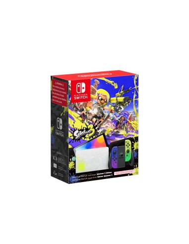 Nintendo Switch Oled Splatoon 3 Edition videoconsola portátil 17,8 cm (7") 64 GB Pantalla táctil Wifi Multicolor