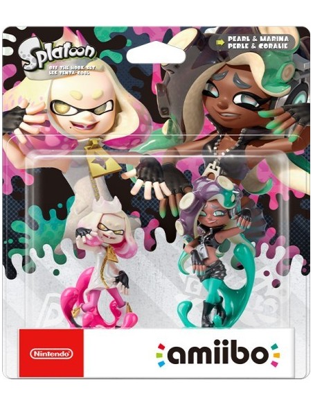 FIGURA NINTENDO AMIIBO SPLATOON PERLA Y MARINA