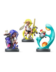 FIGURA NINTENDO AMIIBO SPLATOON PACK X 3
