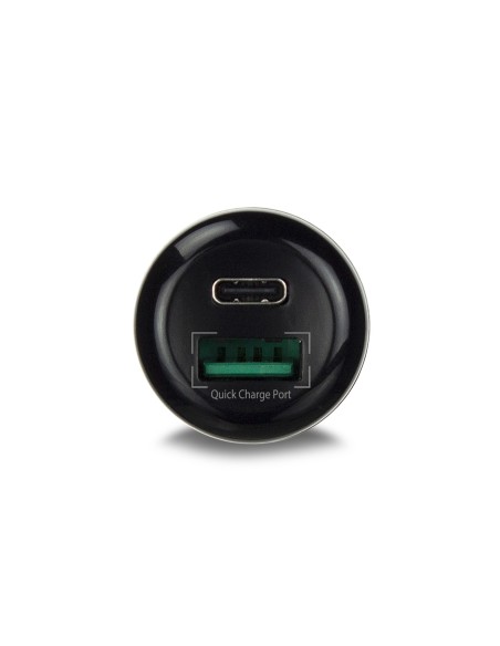 Ewent EW1356 cargador de dispositivo móvil Auto Negro
