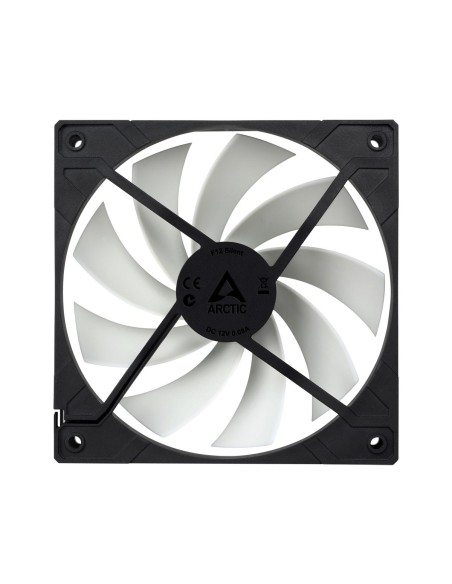 ARCTIC F12 Silent Carcasa del ordenador Enfriador 12 cm Negro, Blanco