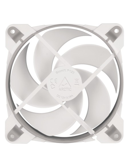 ARCTIC BioniX P120 Carcasa del ordenador Ventilador 12 cm Gris, Blanco
