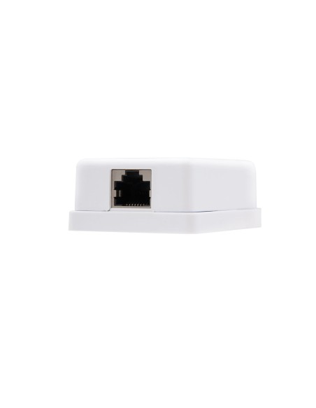Nanocable ROSETA DE SUPERFICIE PARA RJ45 CAT.6 FTP 1 TOMA, BLANCO