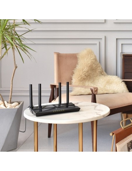 TP-LINK ARCHER AX23 router inalámbrico Gigabit Ethernet Doble banda (2,4 GHz   5 GHz) 5G Negro