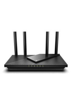 TP-LINK Archer AX55 router inalámbrico Gigabit Ethernet Doble banda (2,4 GHz   5 GHz) 5G Negro