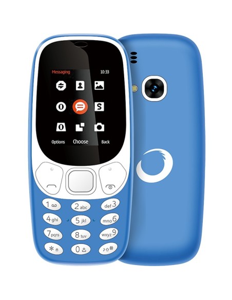 Brigmton BTM-4-A teléfono móvil 4,5 cm (1.77") Azul Característica del