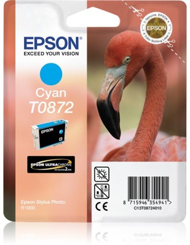 Epson Flamingo Cartucho T0872 cian