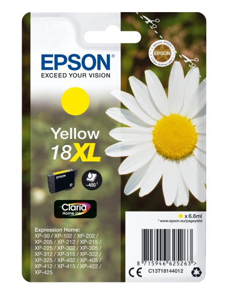 Epson Daisy Cartucho 18XL amarillo (etiqueta RF)