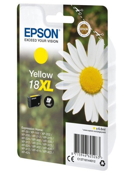 Epson Daisy Cartucho 18XL amarillo (etiqueta RF)